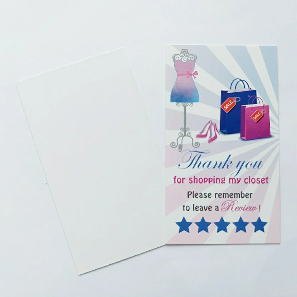 Thank you cards & Stickers